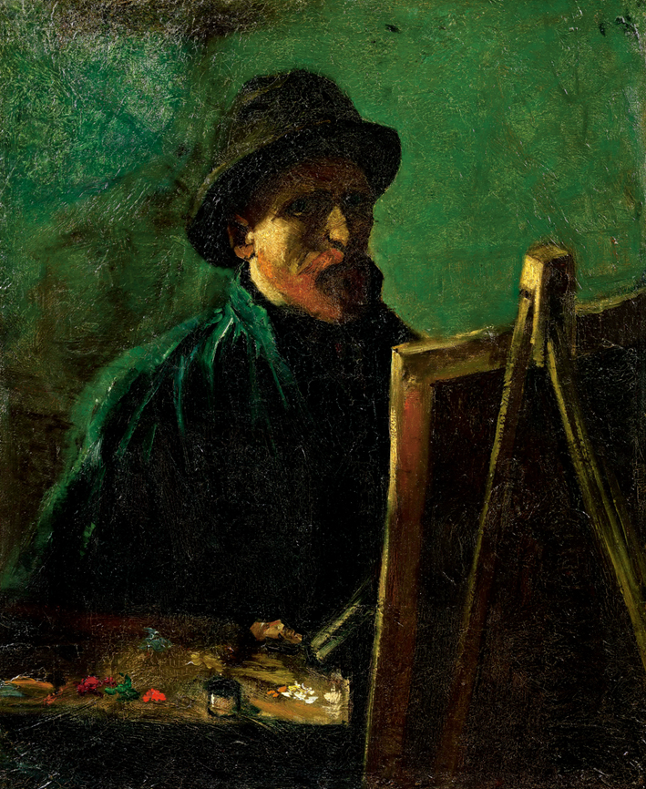  文森特·威廉·梵高  Vincent Willen Van Gogh —— 自画像 (30)